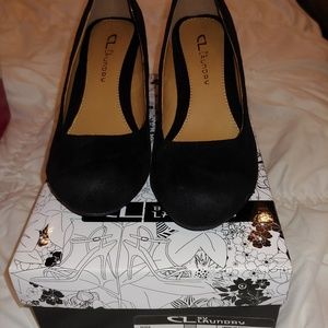 Chinese laundry wedge shoes (not high)